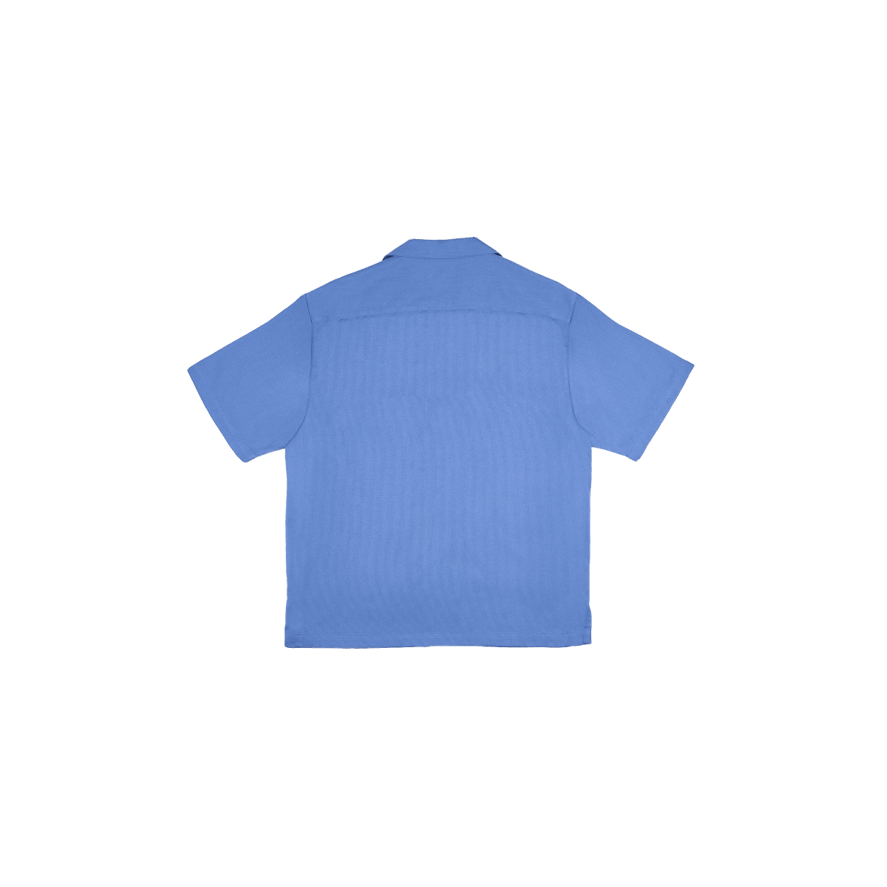 Back view of the men's camp shirt