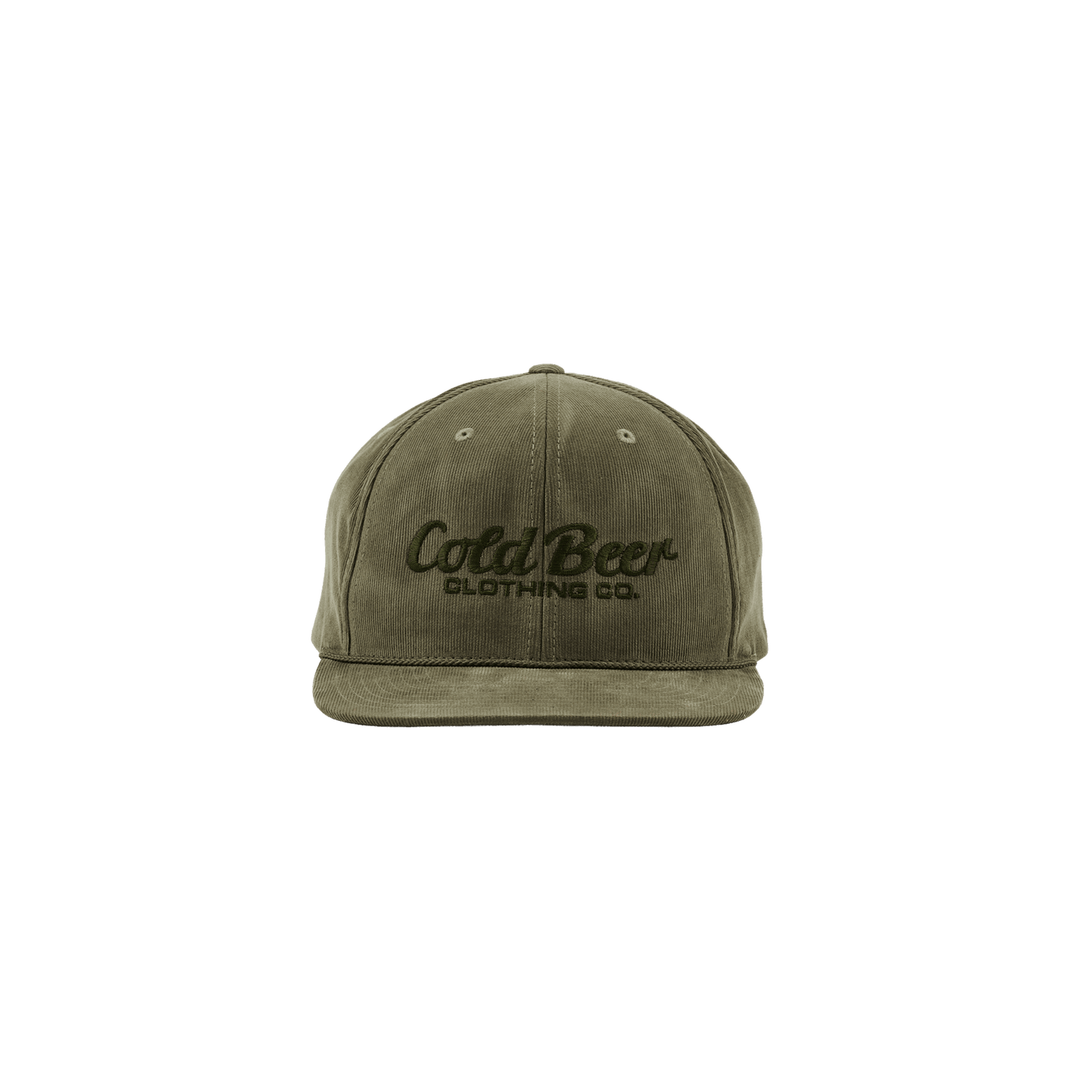 Olive Timberline Corduroy Hat