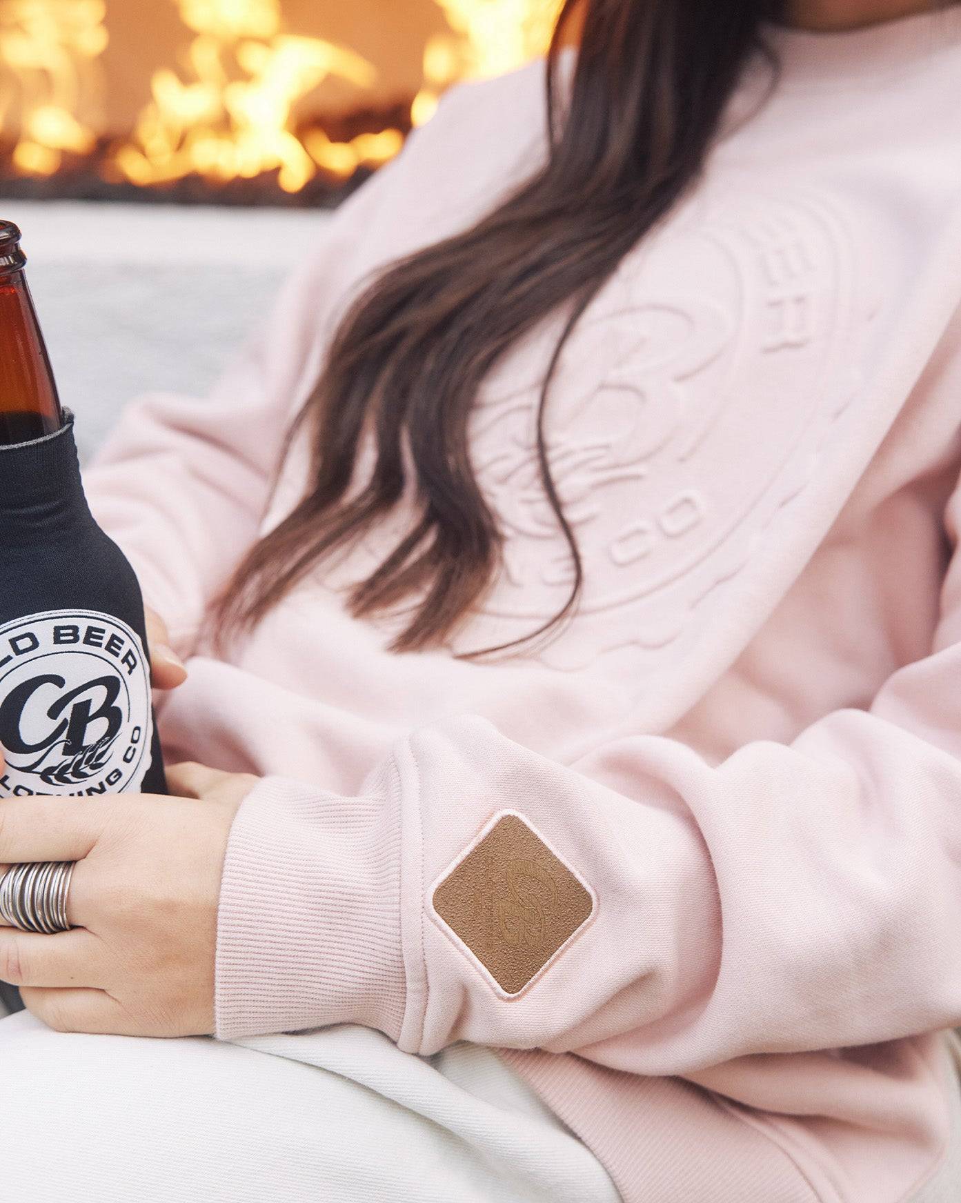 Pink Crewneck Sweatshirt