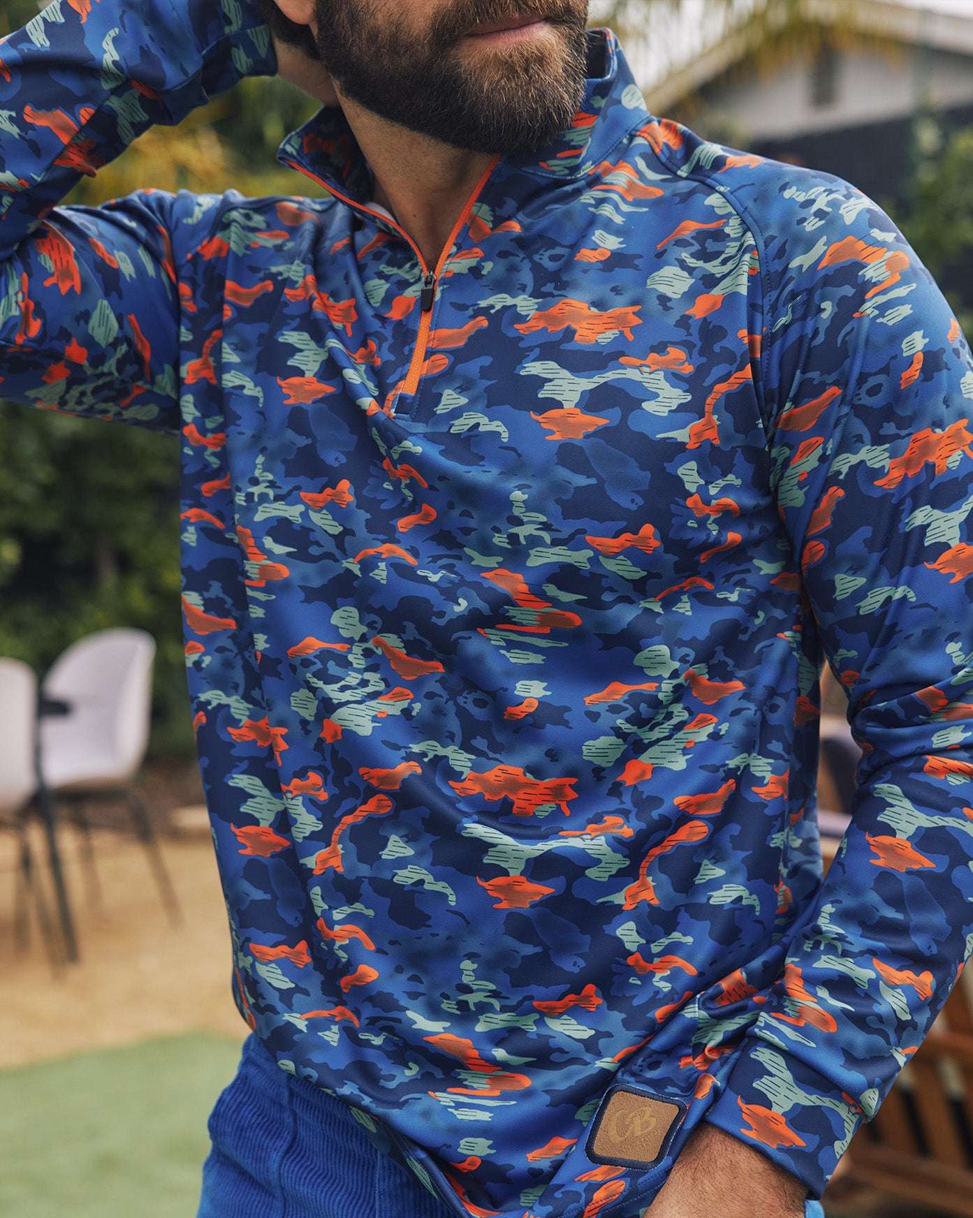 Urban Camo Quarter Zip