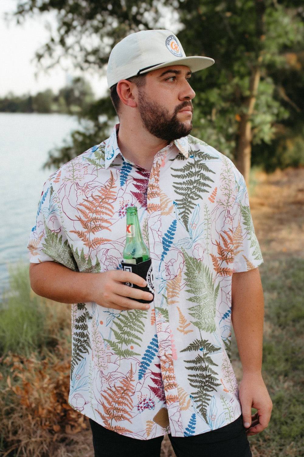 Vintage Big Leaf Camp Shirt