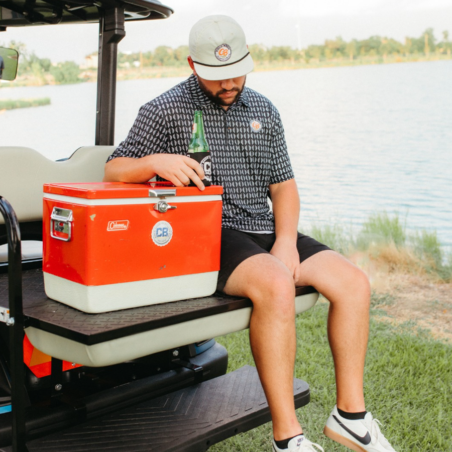 Men's Cold Beer Club Polo - Black