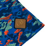 Detailed view of the Gripp-Tac Patch on the men's quarter zip for enhanced grip