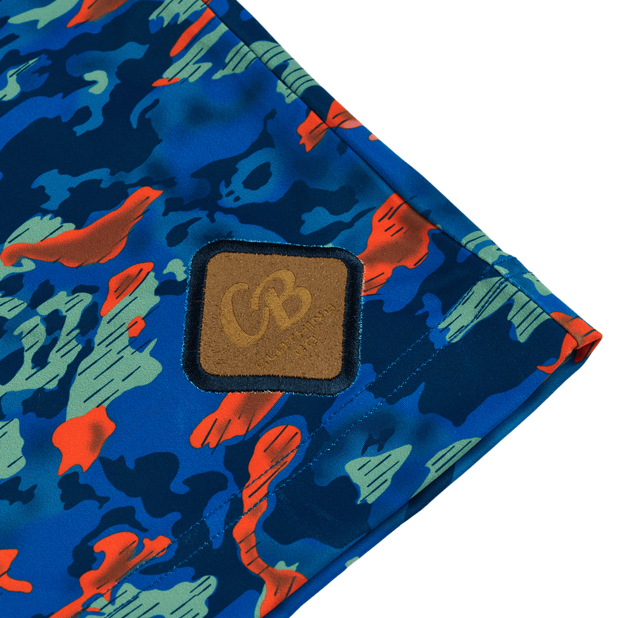 Detailed view of the Gripp-Tac Patch on the men's quarter zip for enhanced grip