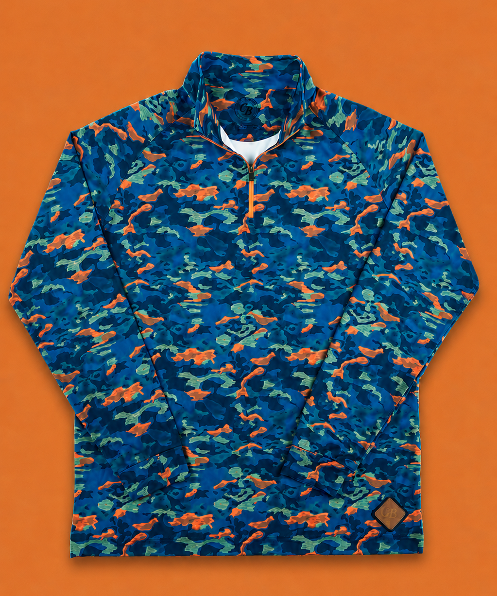 The Urban Camo Quarter Zip