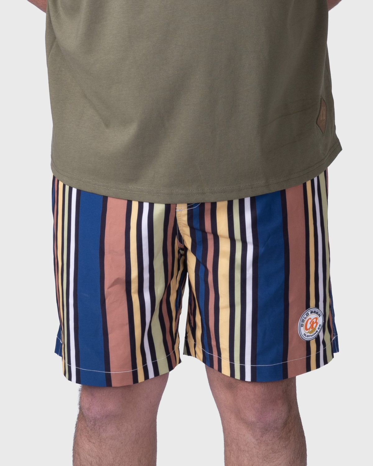 Sandbar Stripes Swim Trunks