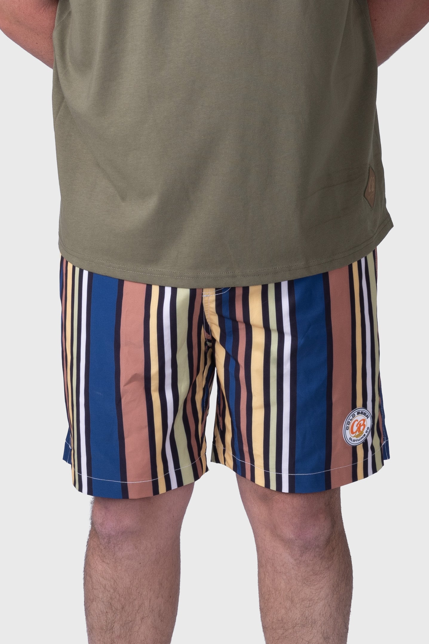 Sandbar Stripes Swim Trunks