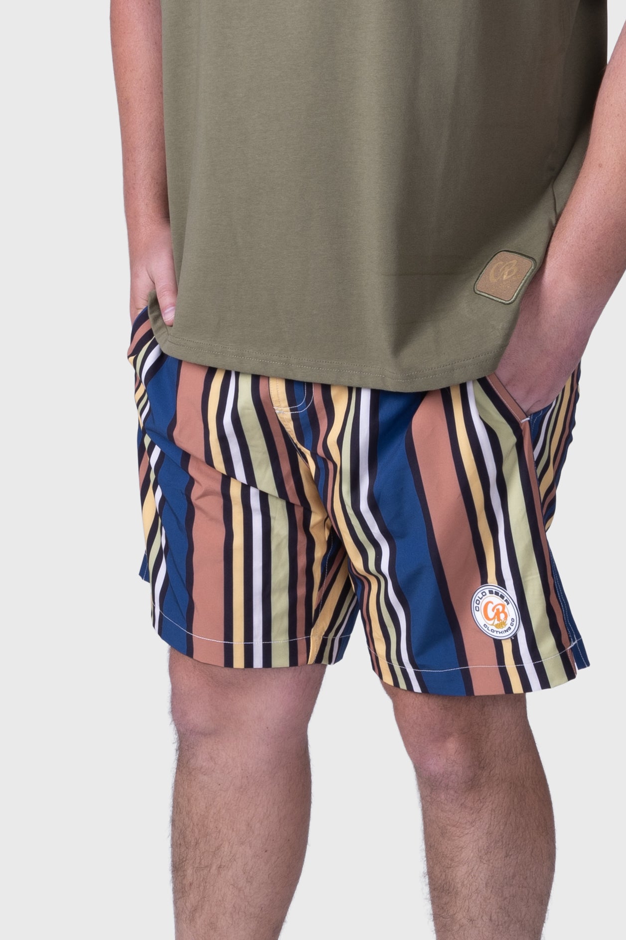 Sandbar Stripes Swim Trunks