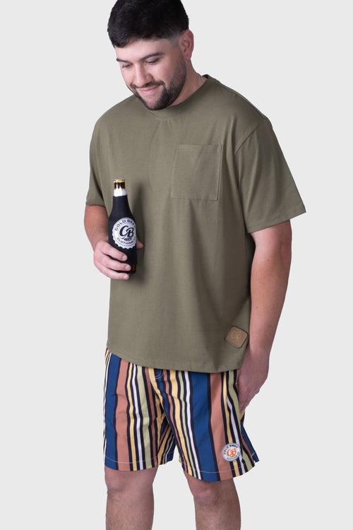 Sandbar Stripes Swim Trunks