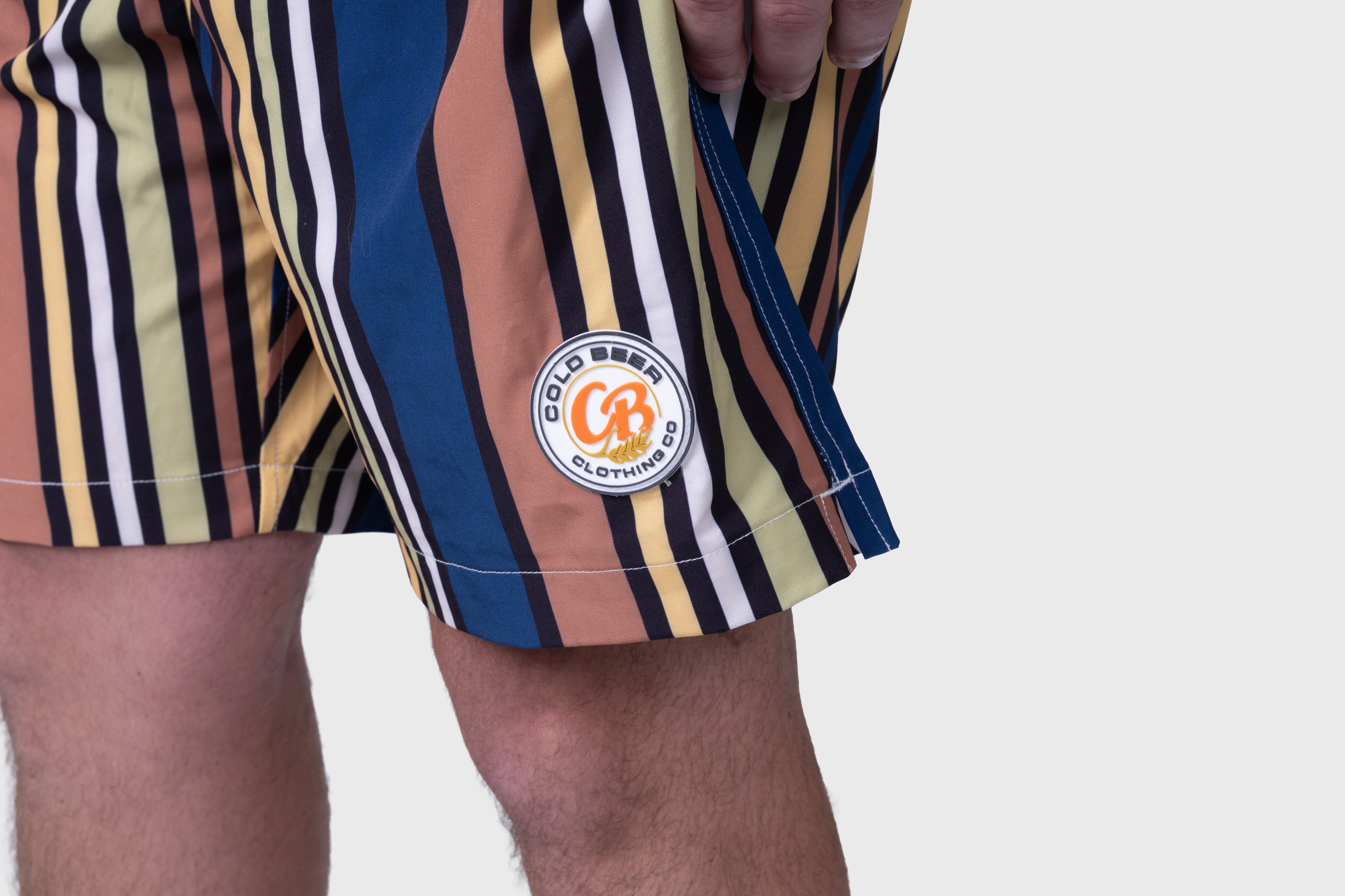 Sandbar Stripes Swim Trunks