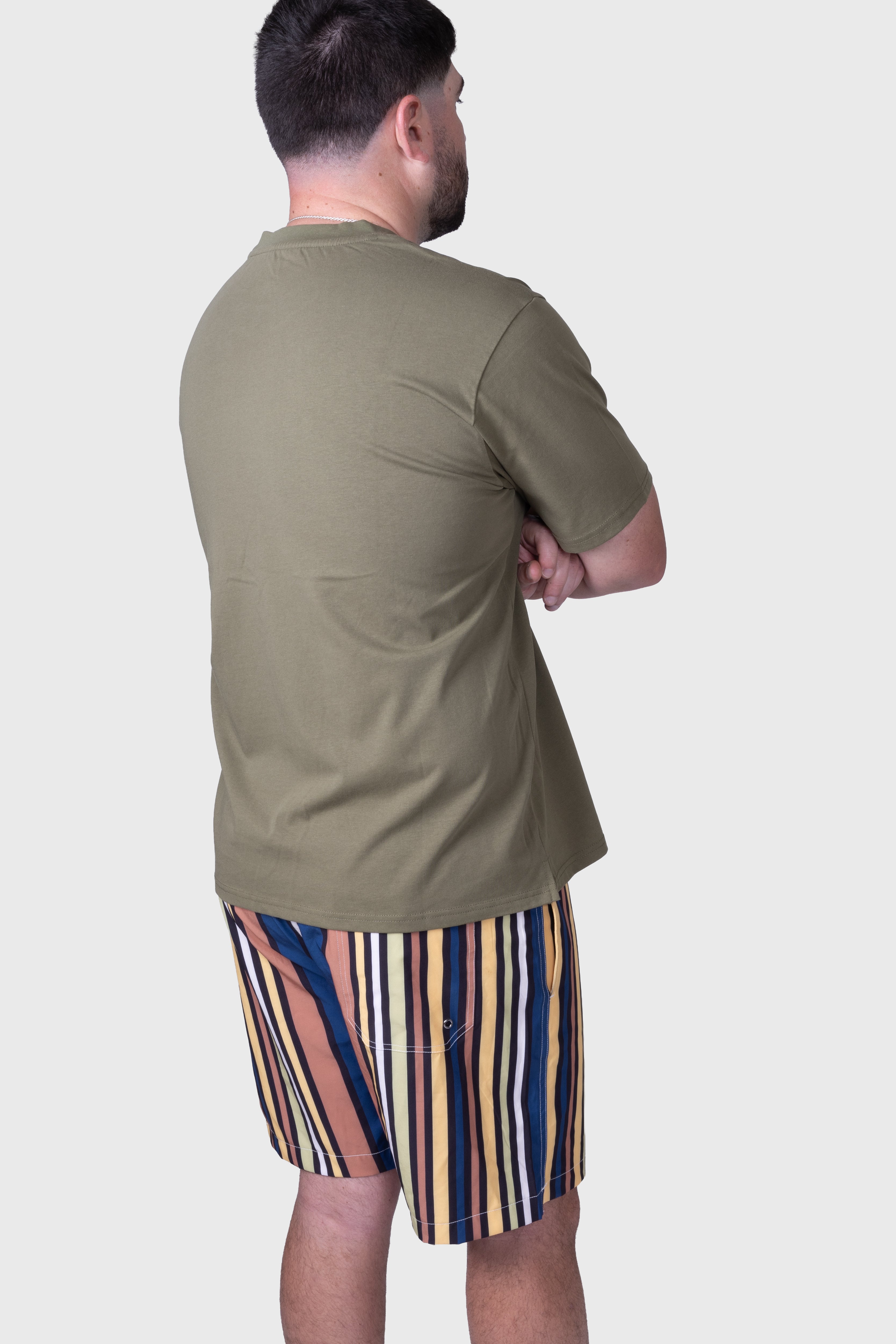 Sandbar Stripes Swim Trunks