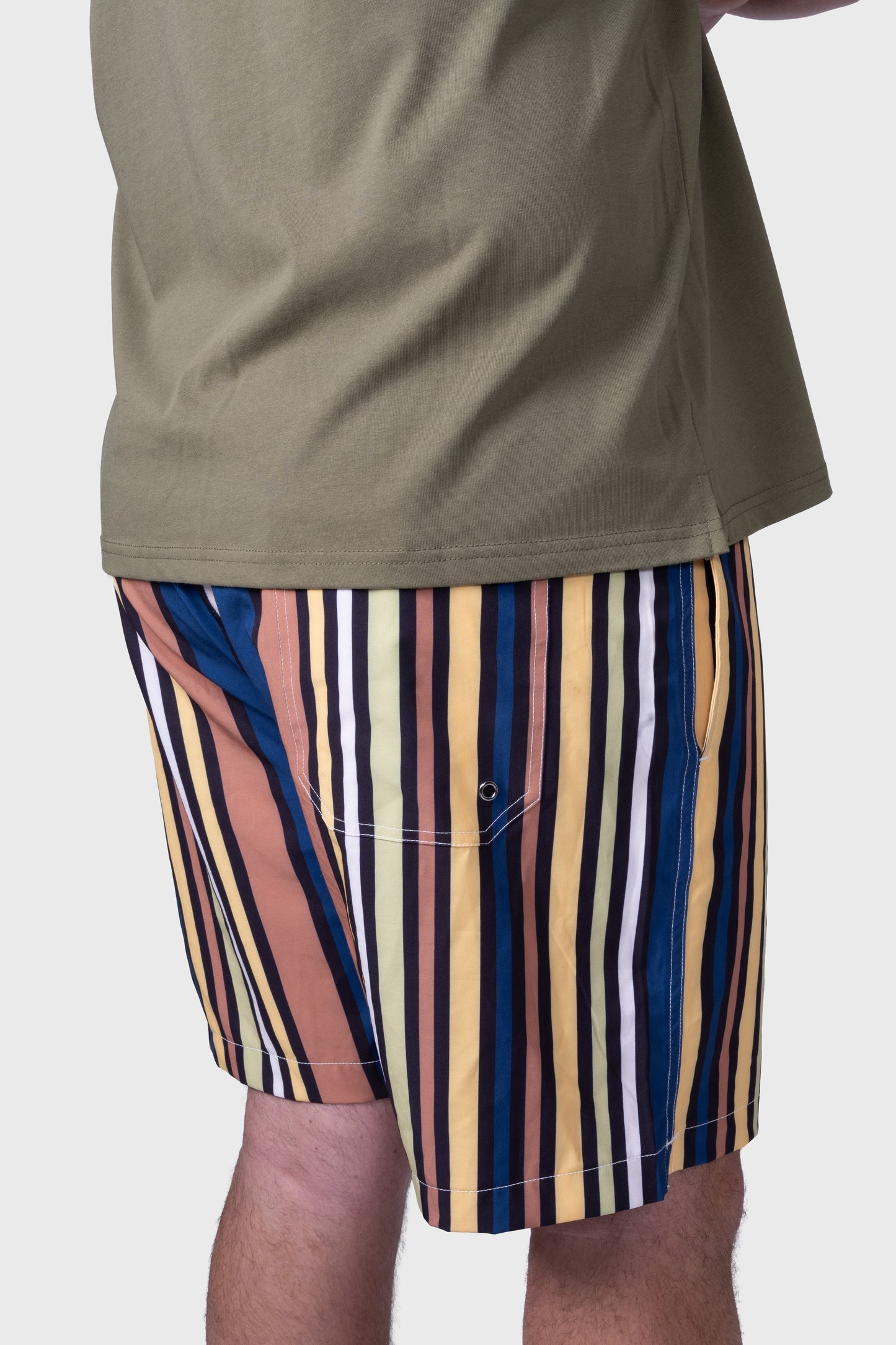 Sandbar Stripes Swim Trunks