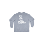 Back view of the stacked bottle cap design on a long sleeve beer shirts
