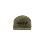 Olive Timberline Corduroy Hat