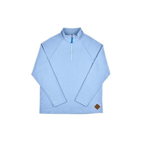 Men’s Performance Quarter Zip with moisture-wicking fabric and UV protection