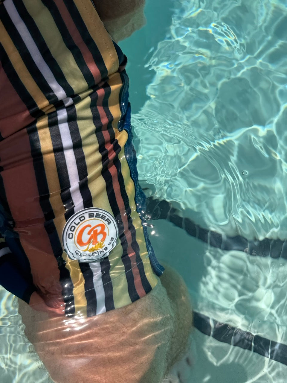 The Sandbar Stripes Swim Trunk