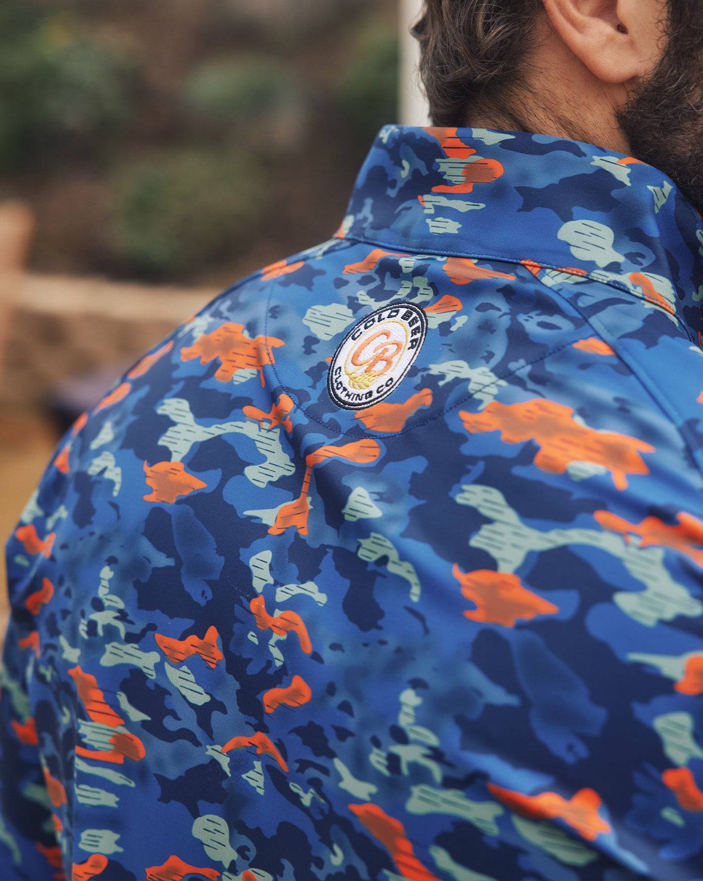 Urban Camo Quarter Zip