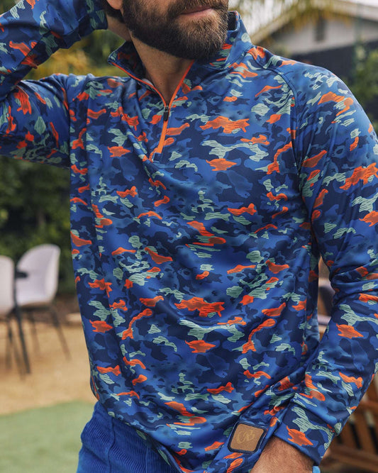 Urban Camo Quarter Zip
