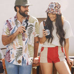 Vintage Big Leaf Camp Shirt