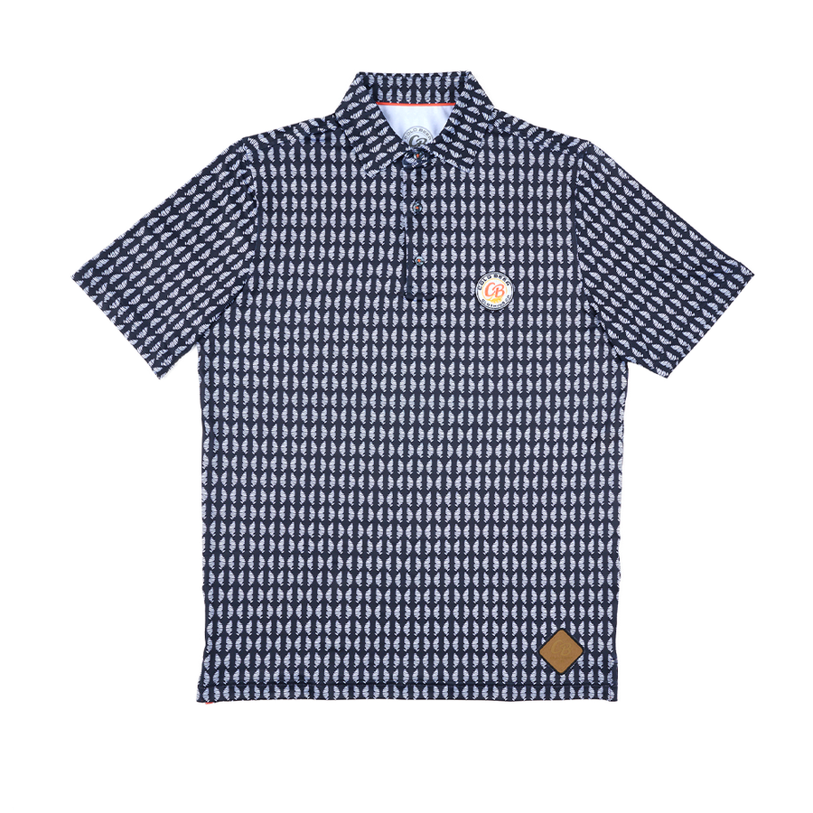 Cold Beer Club Polo - Black/White